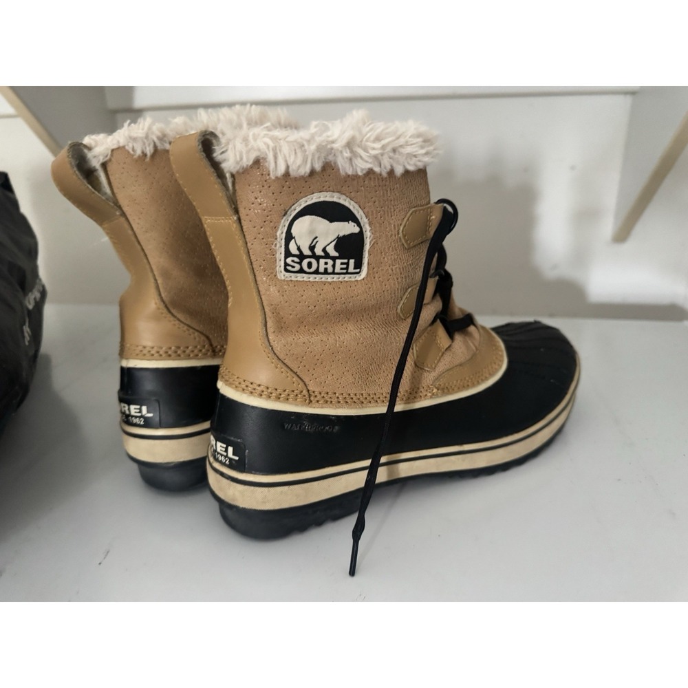 Sorel Tivoli II Womens Winter Snow Boots Size 10 Suede Waterproof NL2089-373 - Picture 6 of 8